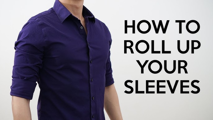 The Secret Art of Rolling Up Your Dress Shirt Sleeves