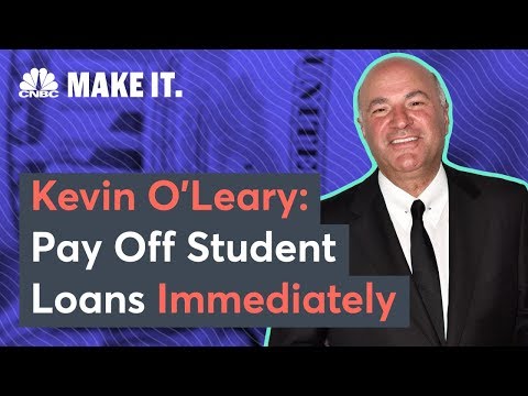 Kevin O'leary's Top Tip For Paying Off Student Loans