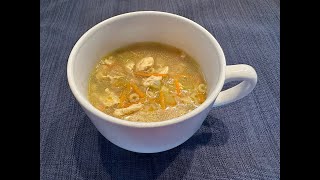 Simple and tasty Chicken Noodle Soup will hit the pot on a chilly day - Cooking with Debbie Quick