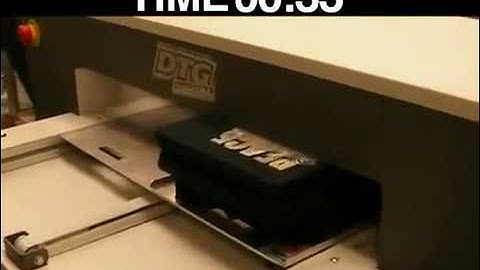 Máy in trực tiếp lên áo DTG Digital chế độ in One pass