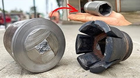 Unbelievable Finish! Handmade Air Impact Socket Crafted from Scratch