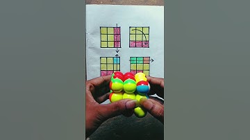 bubble cube solve in magic trick 😀🔥#shorts #rubikscube #youtubeshorts #trending #viral