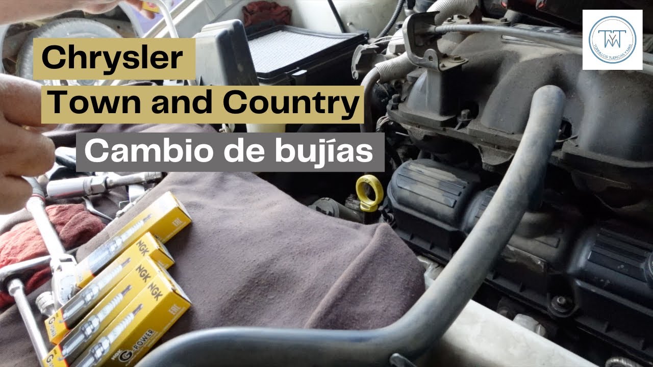 (LA MANERA MAS FACIL Y RAPIDA) Cambio de bujías. Town and Country
