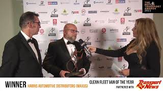 Clean Fleet Van Of The Year Winners Interview - Motor Transport Awards 2022
