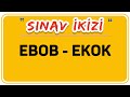 EBOB - EKOK / ŞENOL HOCA