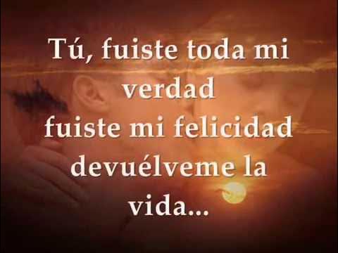 RAFAGA 'Devuélveme la vida' LETRA..mp3 - YouTube