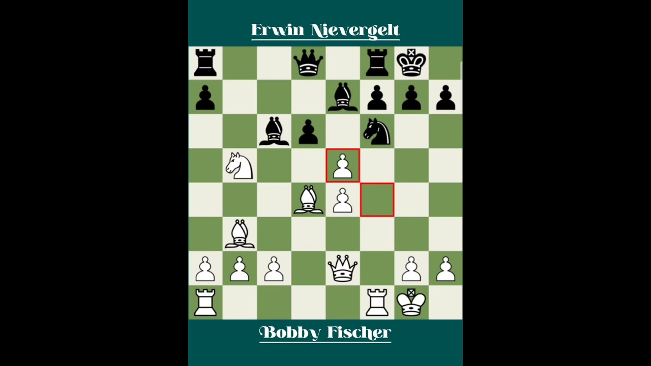 Bobby Fischer vs Erwin Nievergelt ◉ Zurich 1959 | Classic Winning Game