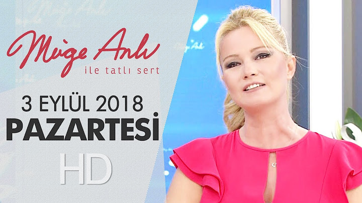 Müge Anlı İle Tatlı Sert 3 Eylül 2018 | Pazartesi