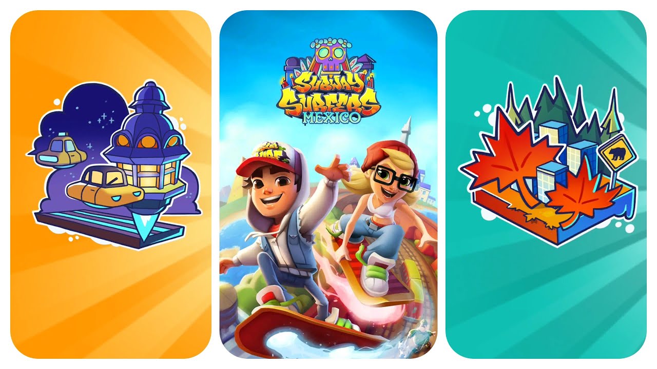 Subway Surfers World Tour Shenzhen vs Subway Surfers Mexico Halloween vs Subway  Surfers Iceland 