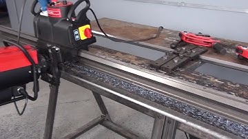 Steelmax ABM28 Auto Feed Portable Plate Beveling Machine