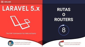 Laravel 5.x: 8 Routers (Rutas)
