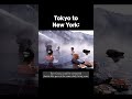 Tokyo to New York: From 12h 45m to 1h 40m