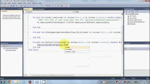 VB NET MS Access Database Tutorial 2 # Add New ,Remove ,Save Data in Database using VB NET