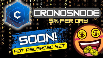 CronosNode 🚀 NOT RELEASED YET!!! New Node project on CRONOS 🔥 You are EARLY 💸