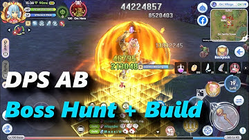 DPS AB Boss Hunt + build | rox | Ragnarok X: Next Generation