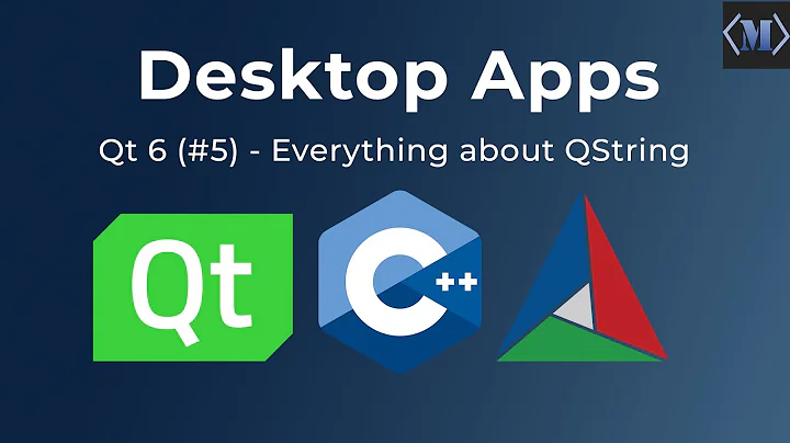 Qt 6 For Beginners 5 - Everything about QString