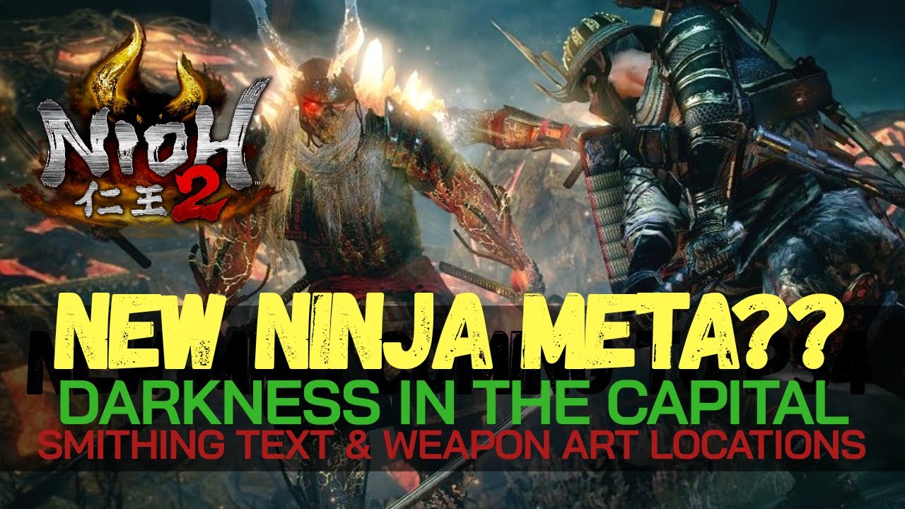 nioh 2 ninja build