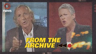 Kim Hill's explosive 2003 interview with John Pilger | 1News Archive