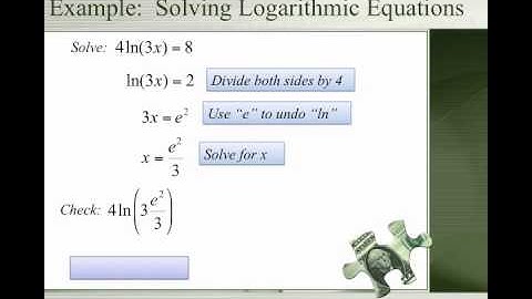 4.4 Log Equations Using Definition