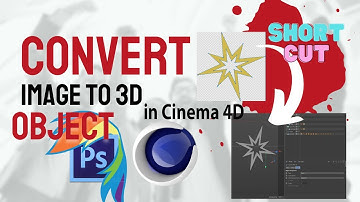 how to convert image to 3d model || create 3d model from photos || cinema 4d tutorial