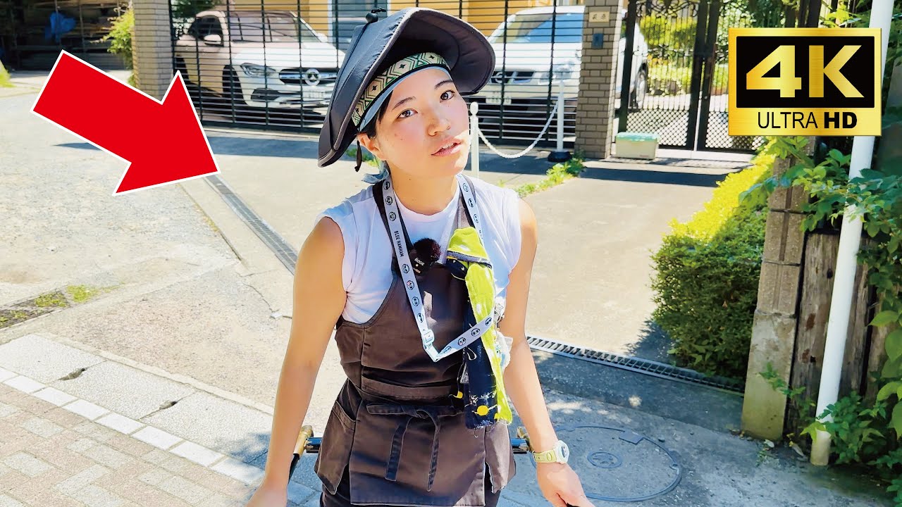 Милая японская девушка Норипи провела меня по Камакуре на рикше😊| Камакура, Канагава