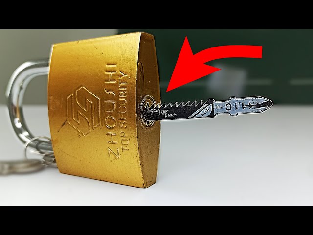 Trick lock. Do you need a key to open it? 