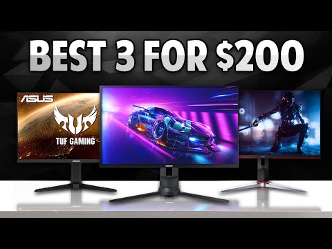 BEST 3 Gaming Monitors For $200 (May 2022)