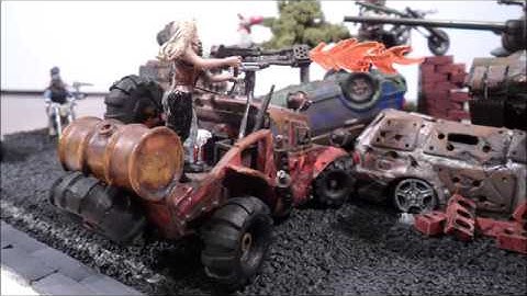 Post Apocalyptic Diorama (My First Diorama)