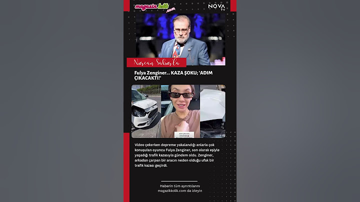 Fulya Zenginer Kaza Şoku! 🚗😱 'Adım Çıkacaktı!'