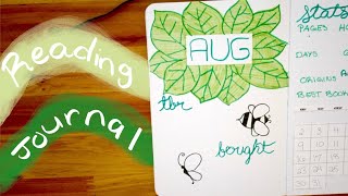 August 2021 Reading Journal Set-up || calm, cozy, no talking
