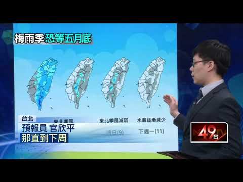 週日回溫！ 今年3月創「史上第2少雨」 專家估：5／26梅雨來