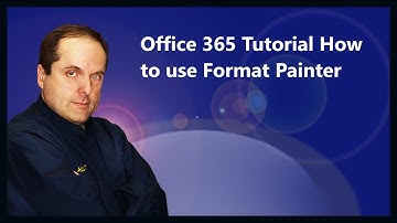 Microsoft 365 Tutorial How to use Format Painter