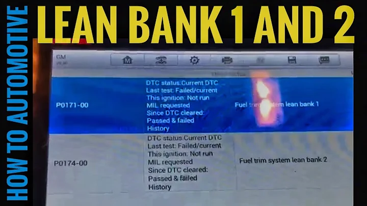 How to Diagnose Code P0171-P0174 on a Chevy Silverado 2500 HD