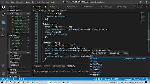 How to create Todo App in React.js (Delete and Edit Task) Part-2 [Urdu/Hindi] Lecture 11