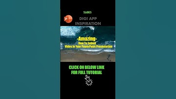 Best PowerPoint Presentations with Video Embedding 🔥