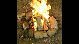 How To Make a TeePee Campfire