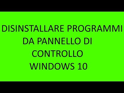 Video: Come rimuovo Flash dal Pannello di controllo in Windows 10?