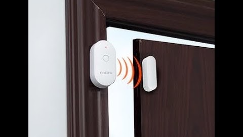 Fuers Tuya Smart Home WiFi Door Sensor