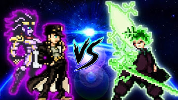 Jotaro K1 (V2) VS Yuno Spirit Drive V2 in Jump Force Mugen 😱