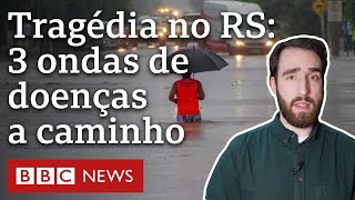 As três ondas de doenças infecciosas que devem acometer o Rio Grande do Sul depois das inundações