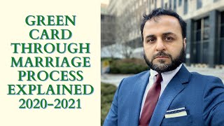 Green Card through Marriage to US Citizen Process Explained (2020-2021)