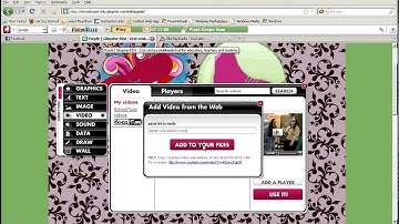 Glogster Adding Video