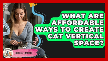 What Are Affordable Ways To Create Cat Vertical Space? - Happy Cat Handbook