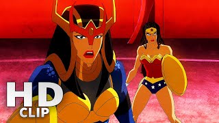 Wonder Woman and Big Barda vs. Female Furies | Superman/Batman: Apocalypse