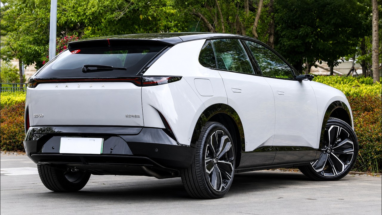 New 2026 Mazda CX 6E - Best Hi-Tech Japanese Crossover SUV - YouTube