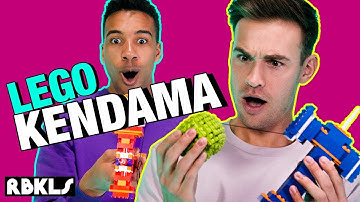 LEGO Kendama Tricks ( Ball in Cup Game!)  - REBRICKULOUS