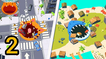 MAX LEVEL Black Hole Eat The World 🕳️💥: All Levels Gameplay Walkthrough Android,ios Black Hole Eat 