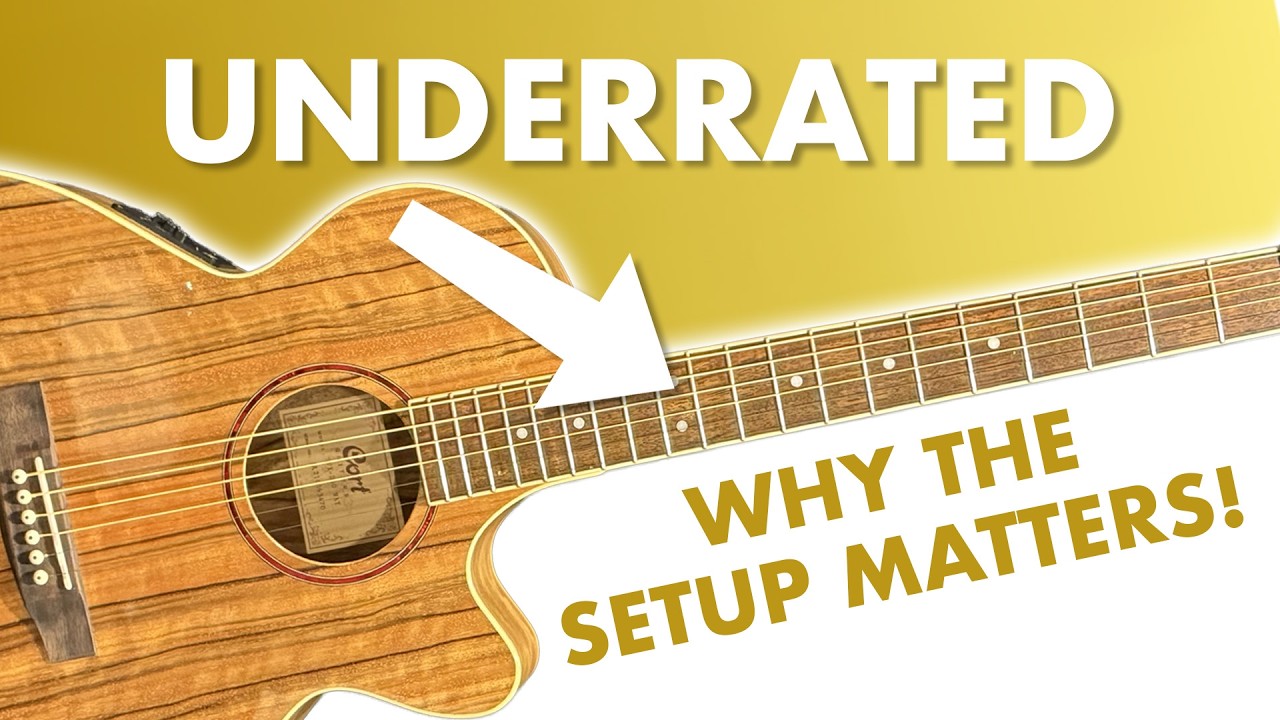 Cort SFX - A Full Setup On This UNDERRATED Acoustic Guitar! - YouTube