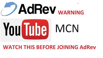 My experience with Adrev as Youtuber. Adrev MCN - review