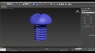 3d max. Урок 12. Создание винта с резьбой М4 3d max. Урок 12. Создание винта с резьбой М4
